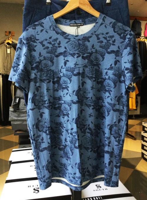 T-shirt Cake Rose Navy