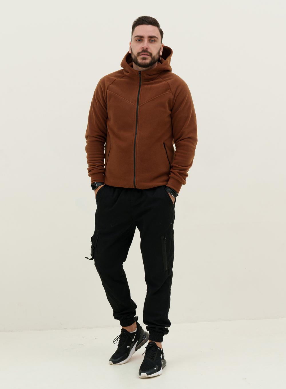 Тепле худі Gazza Fleece Brown