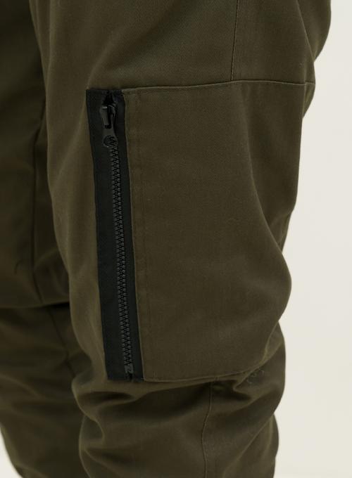 Теплі карго-штани Snap Khaki