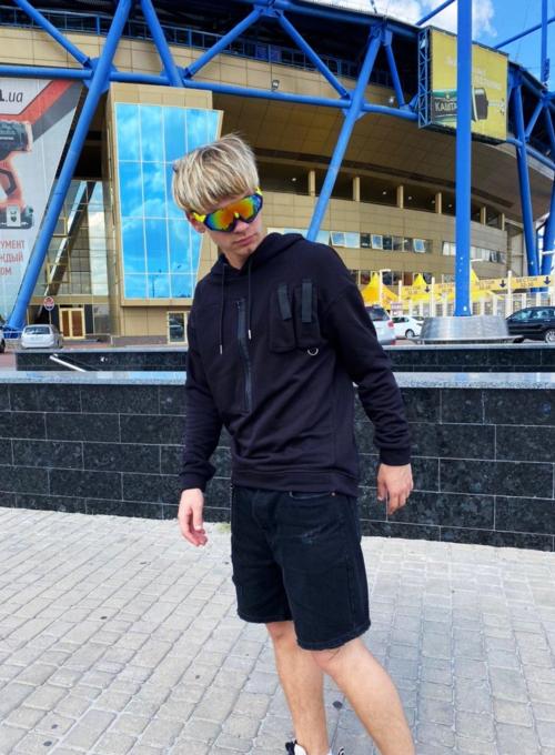 Балахон Oversize Pocket Black