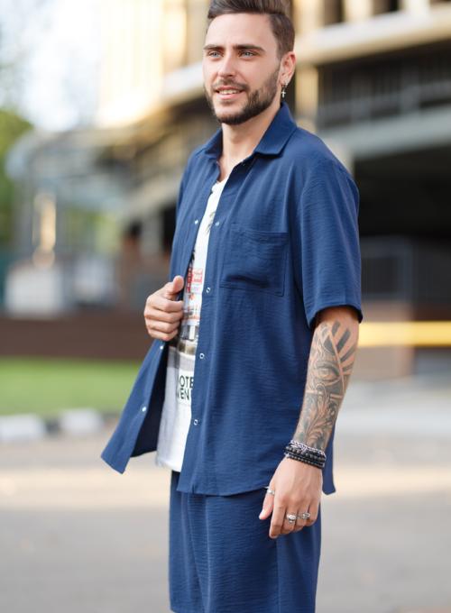 Костюм American flax Navy