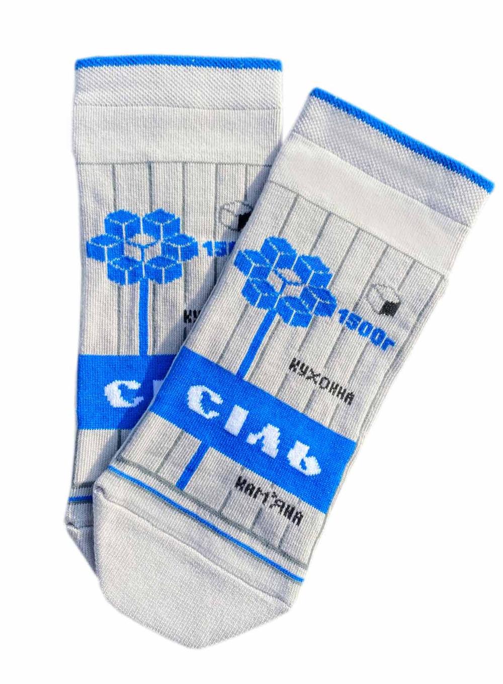 Multicolored socks Ded Noskar Mini Сіль