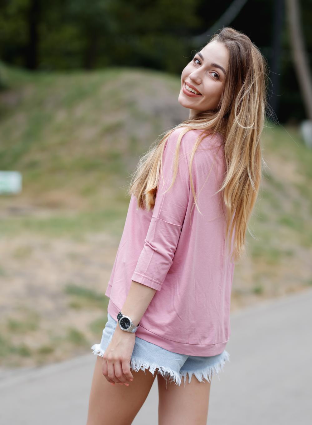 Свитшот Zork Rose