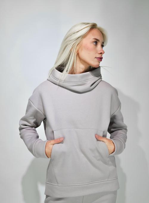 Теплий балахон Phoenix Light Grey