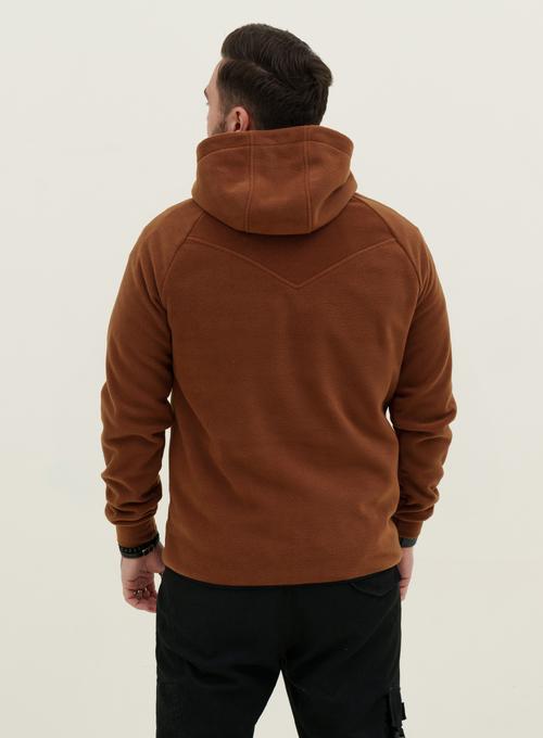 Тепле худі Gazza Fleece Brown