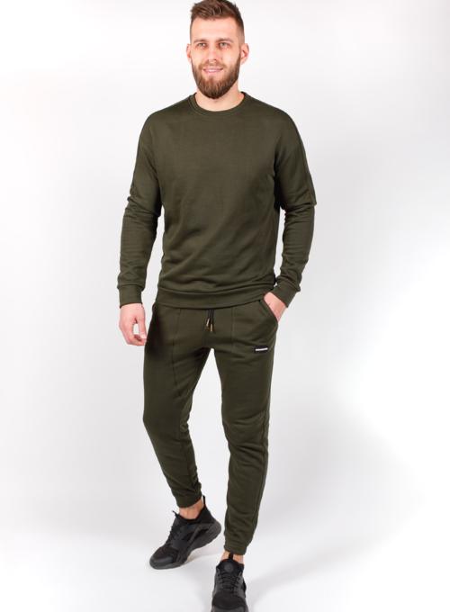 Sweatshirt Wou (french terry) Khaki