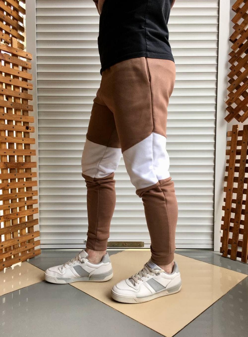 Sports trousers Test Moko\White