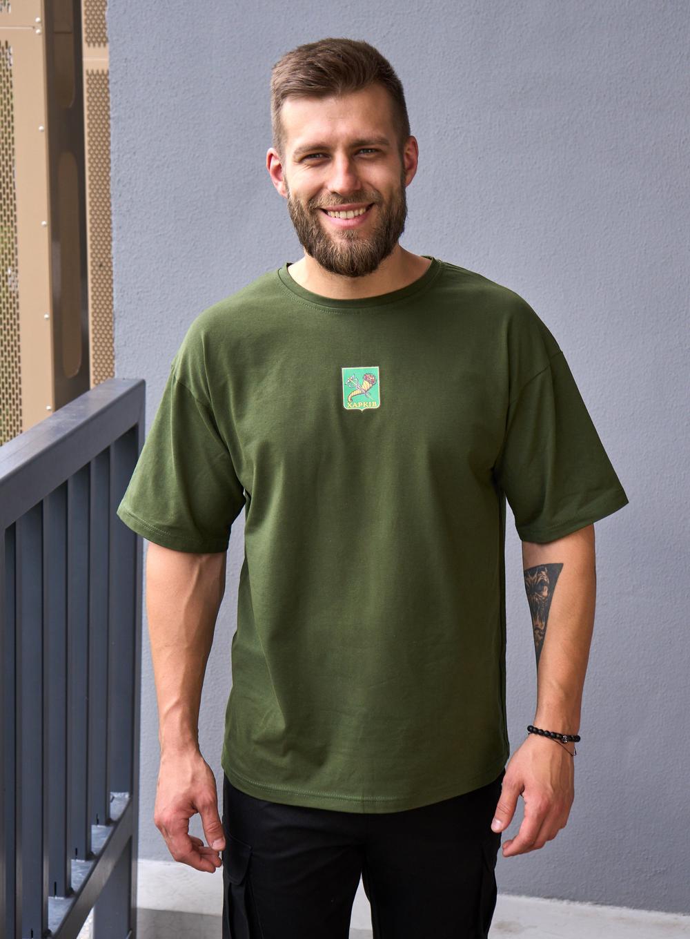  T-shirt Oversize Харків Khaki