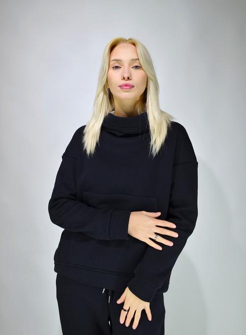 Теплий жіночий костюм WSW001 Black