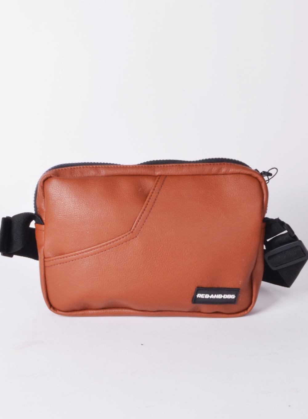 Shoulder bag Newton Leatherette Brown