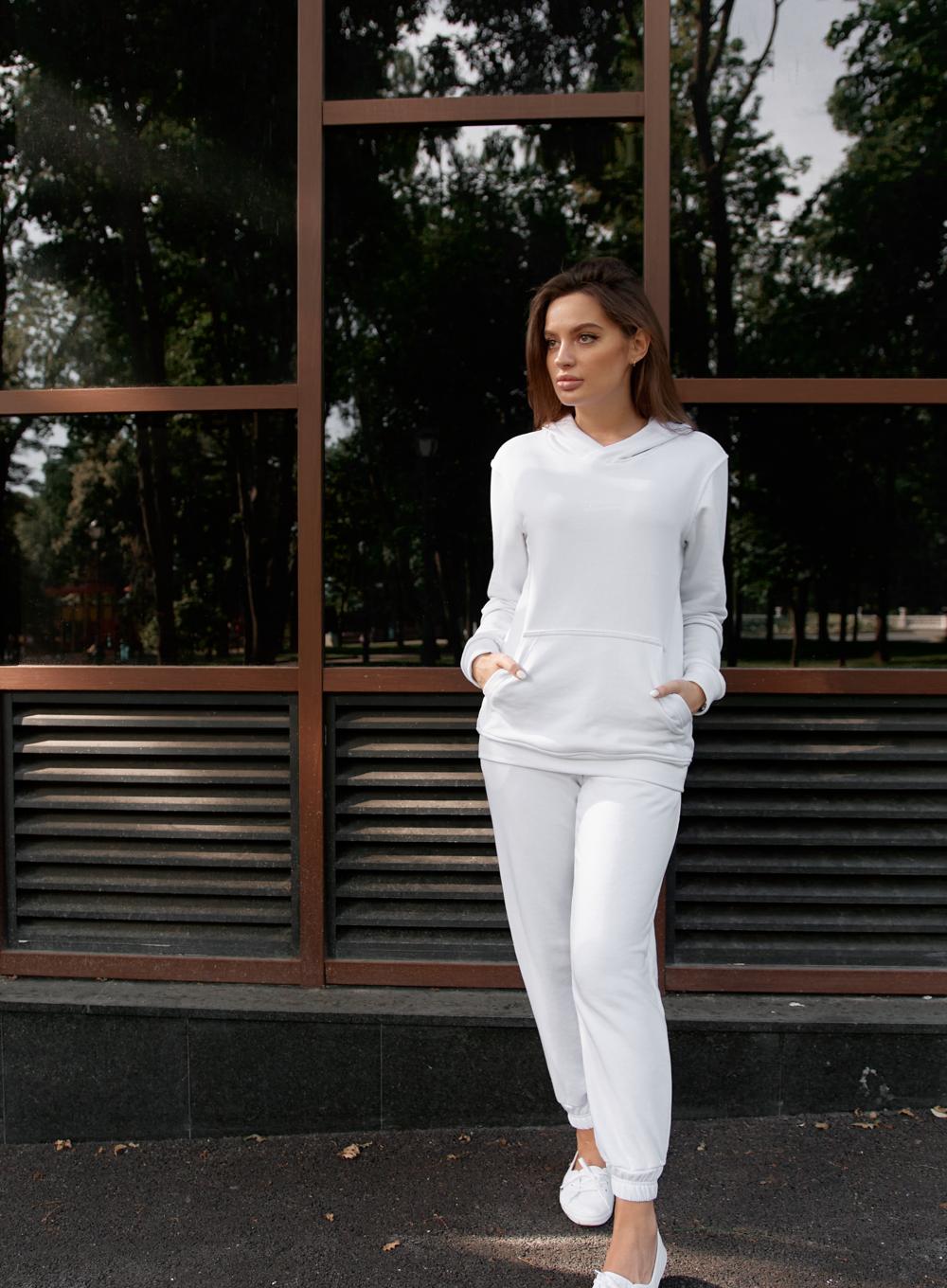 Sports trousers Pip French White