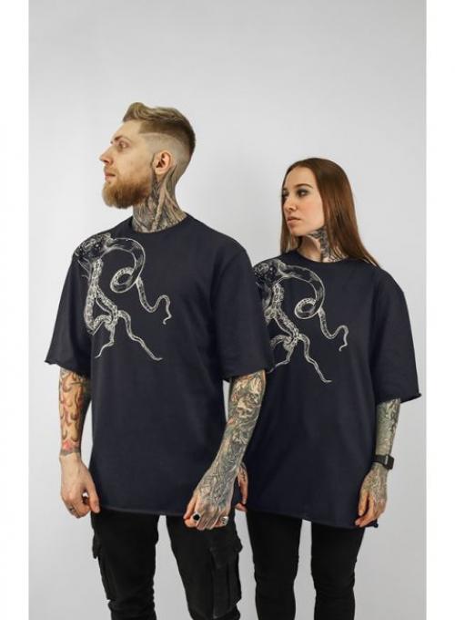 Футболка Удлиненная Octopus