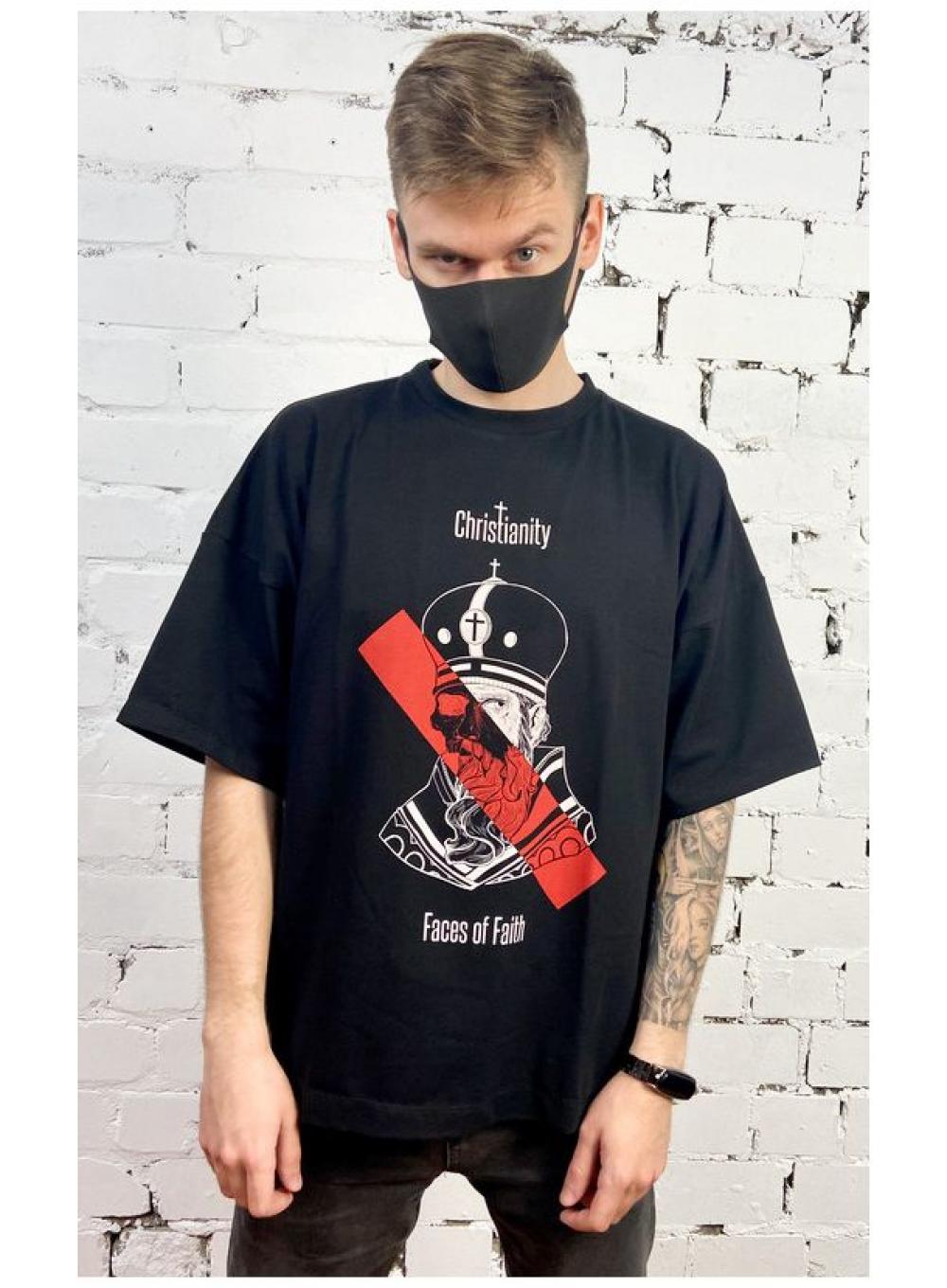 Футболка Oversize Православие Black