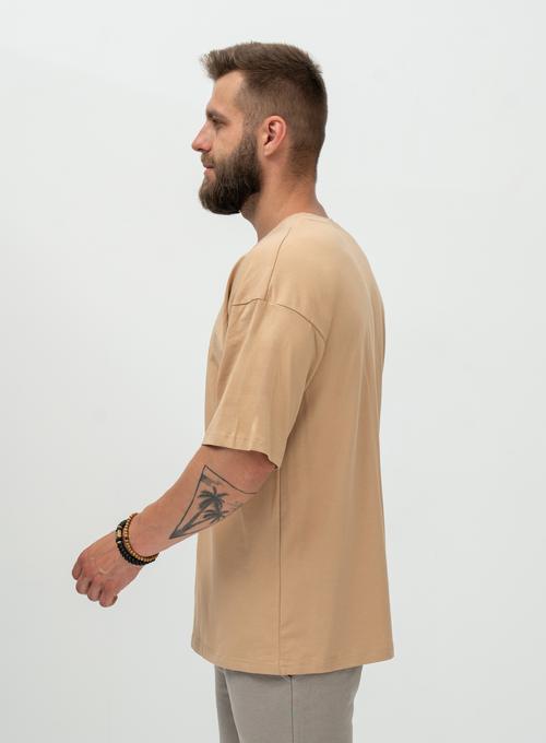 Футболка Oversize From Kharkiv with love Beige
