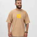 Футболка Oversize Ukranium Beige