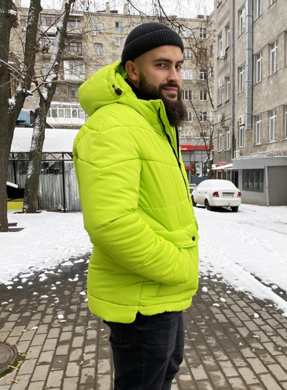 Зимова куртка Spitfire Lime