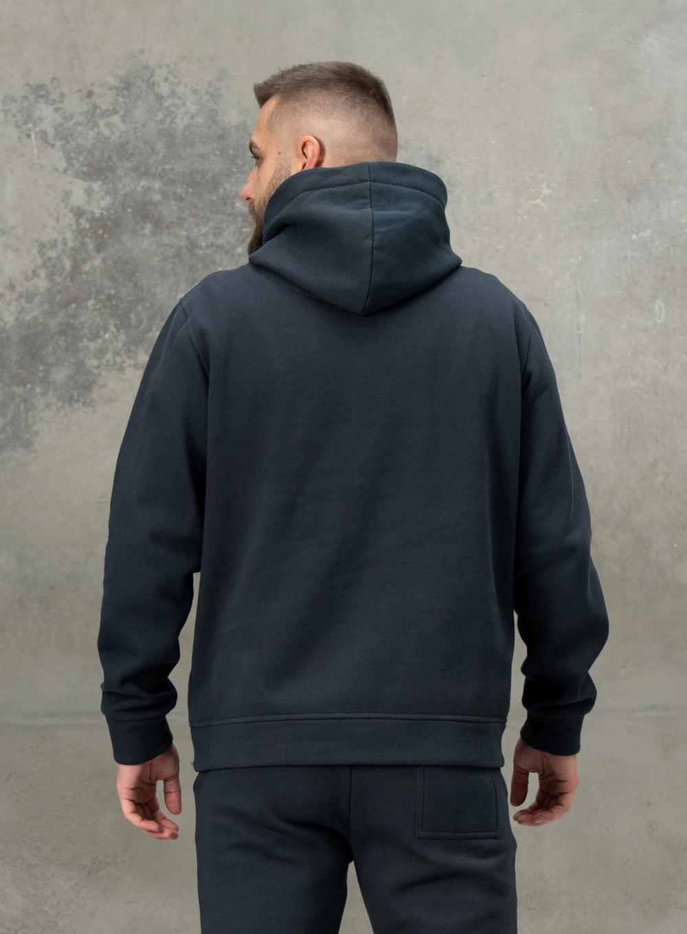 Warm hoodie Hood Lacoste Anthracite