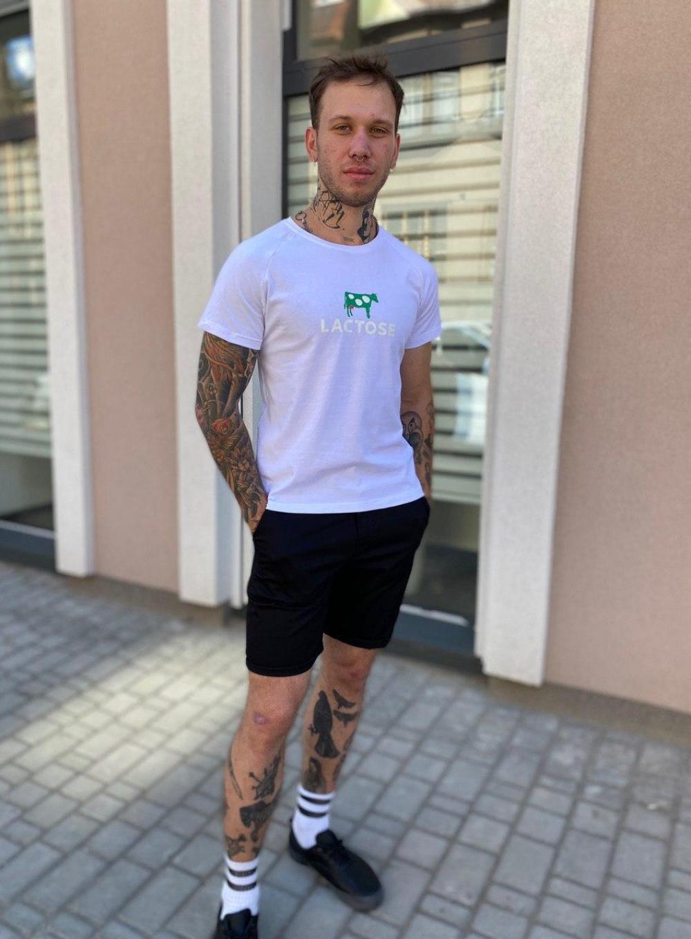  T-shirt Long Lactose White