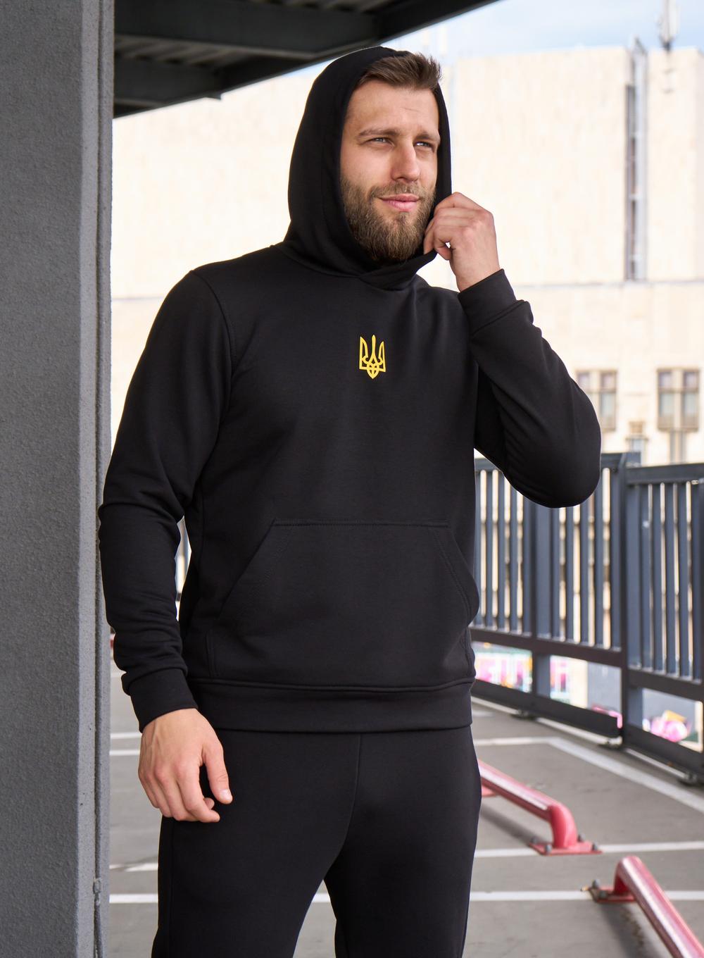 Балахон Head French Тризуб Black