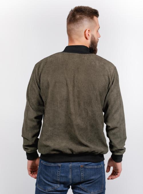 Light bomber Velvet Khaki
