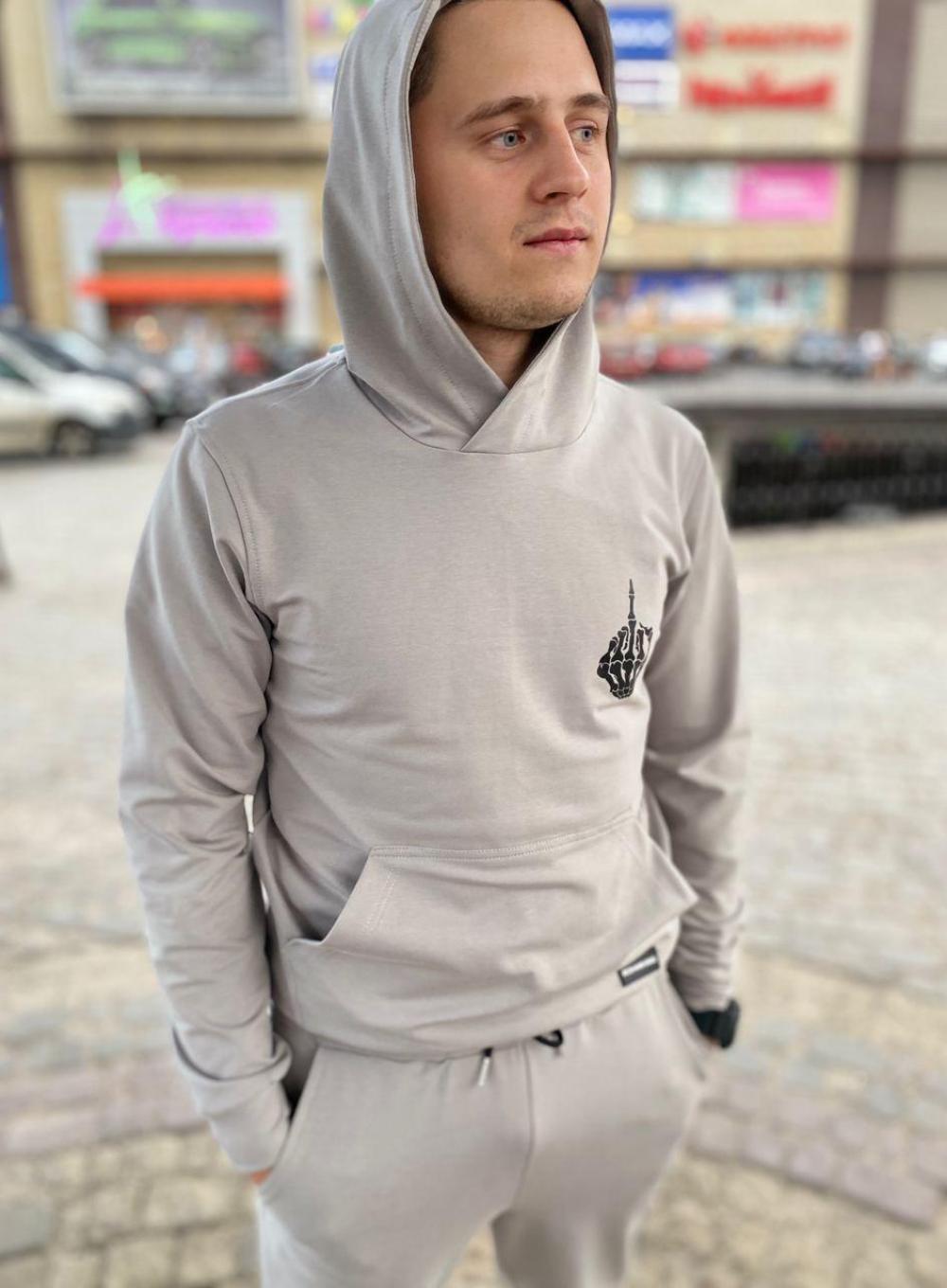 Hoodie Head F*ck Gry