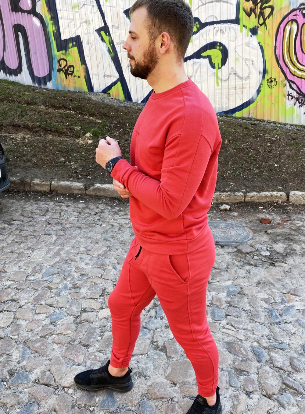 Sweatshirt Wou French Red
