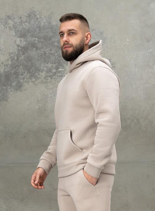 Warm hoodie Hood Sand