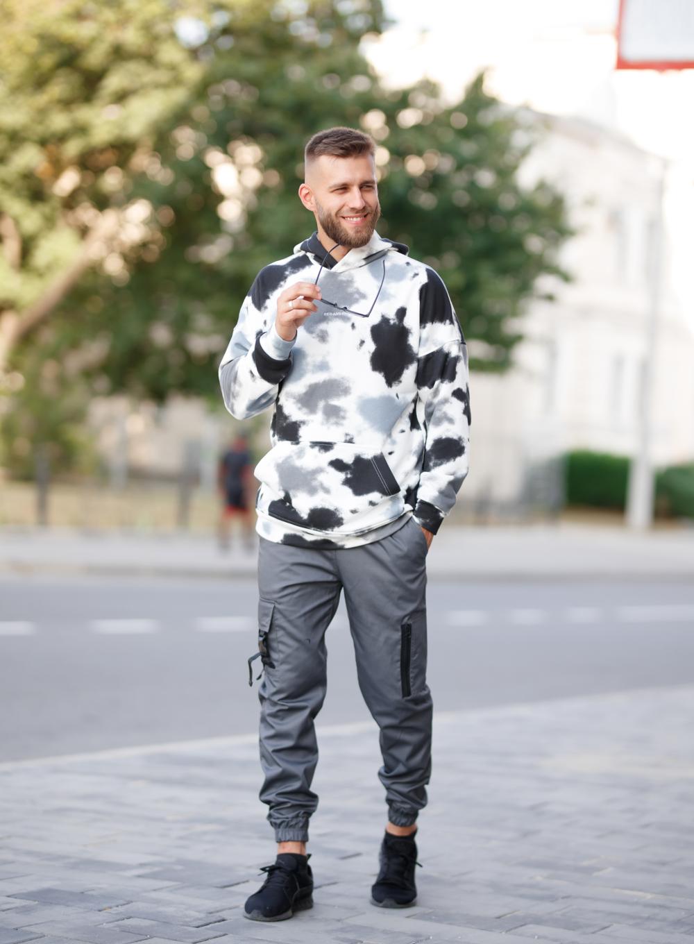 Балахон Oversize French Tie Die