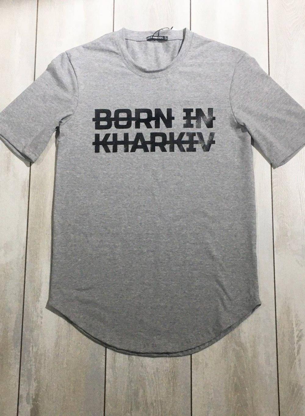  T-shirt Long Born Grey
