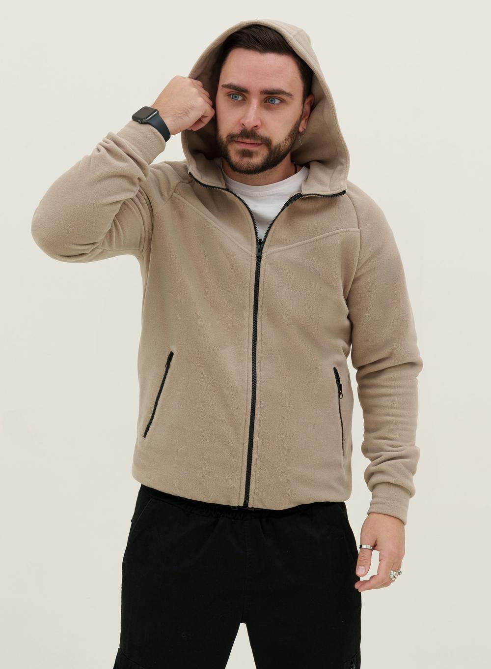 Тепле худі Gazza Fleece Beige
