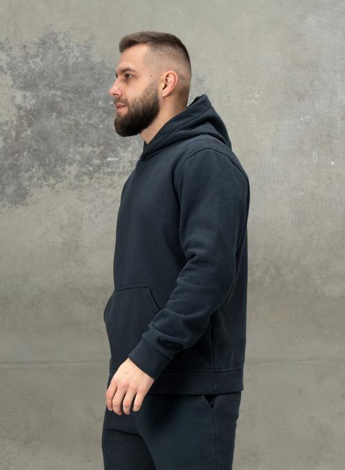 Warm hoodie Hood Lacoste Anthracite