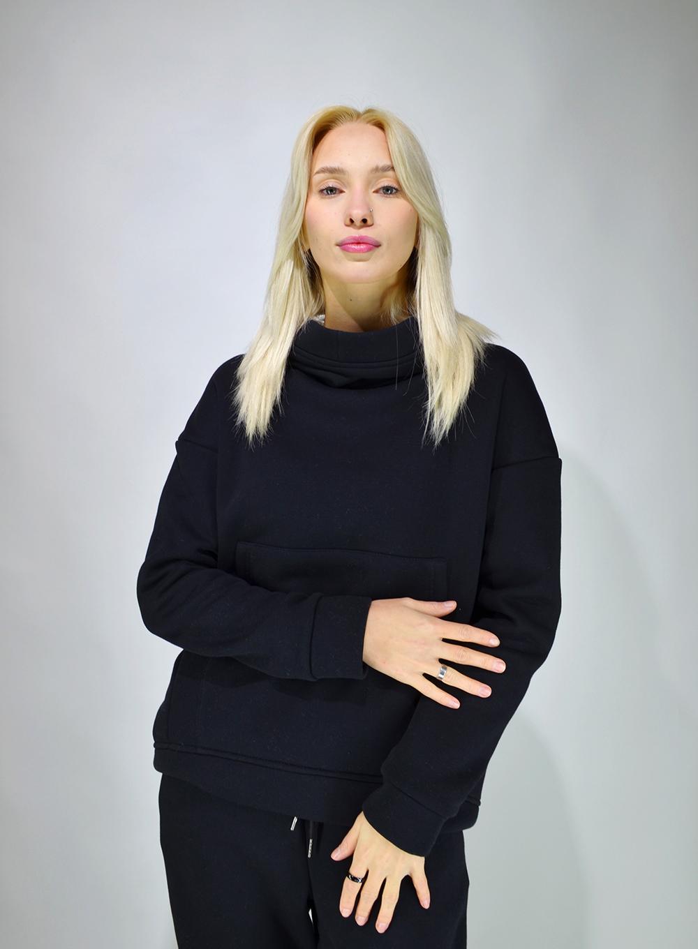 Теплий жіночий костюм WSW001 Black