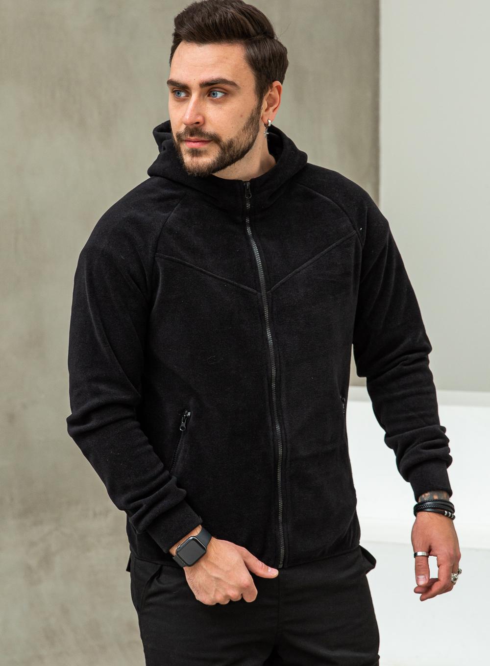Тепле худі Gazza Fleece Black