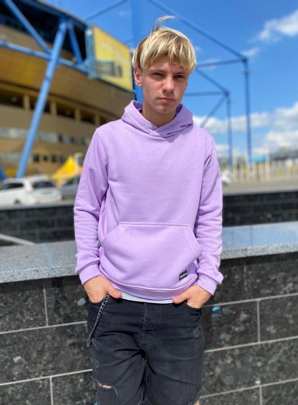 Hoodie Head French Purple