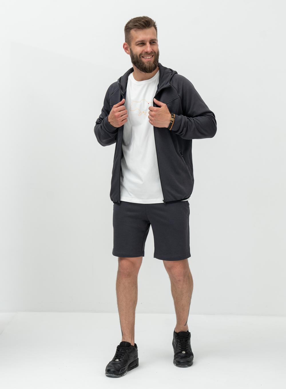 Hoodie Gazza French Graphite