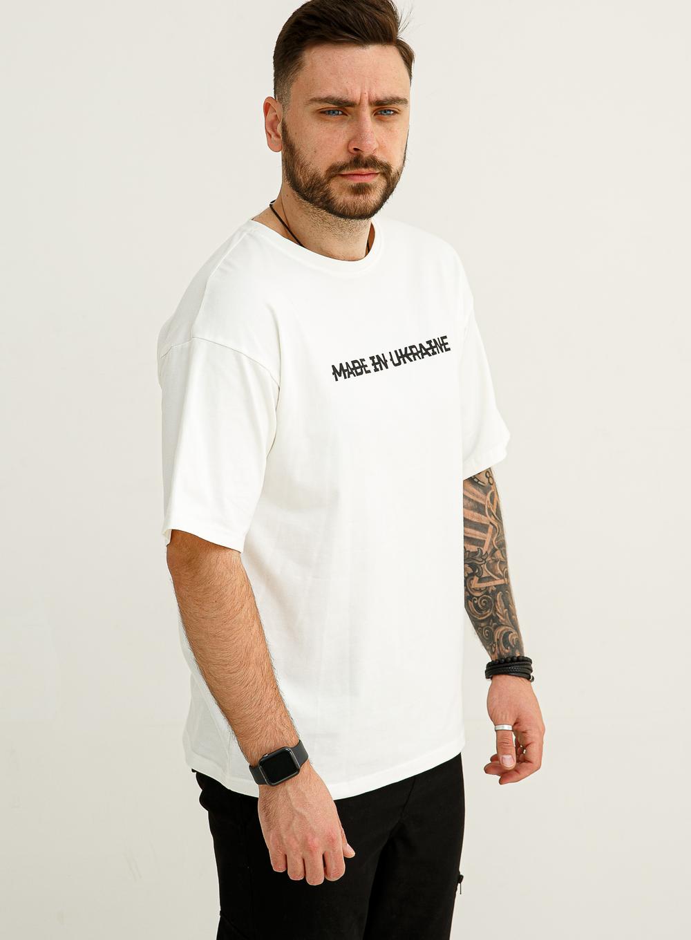 T-shirt Oversize Made White