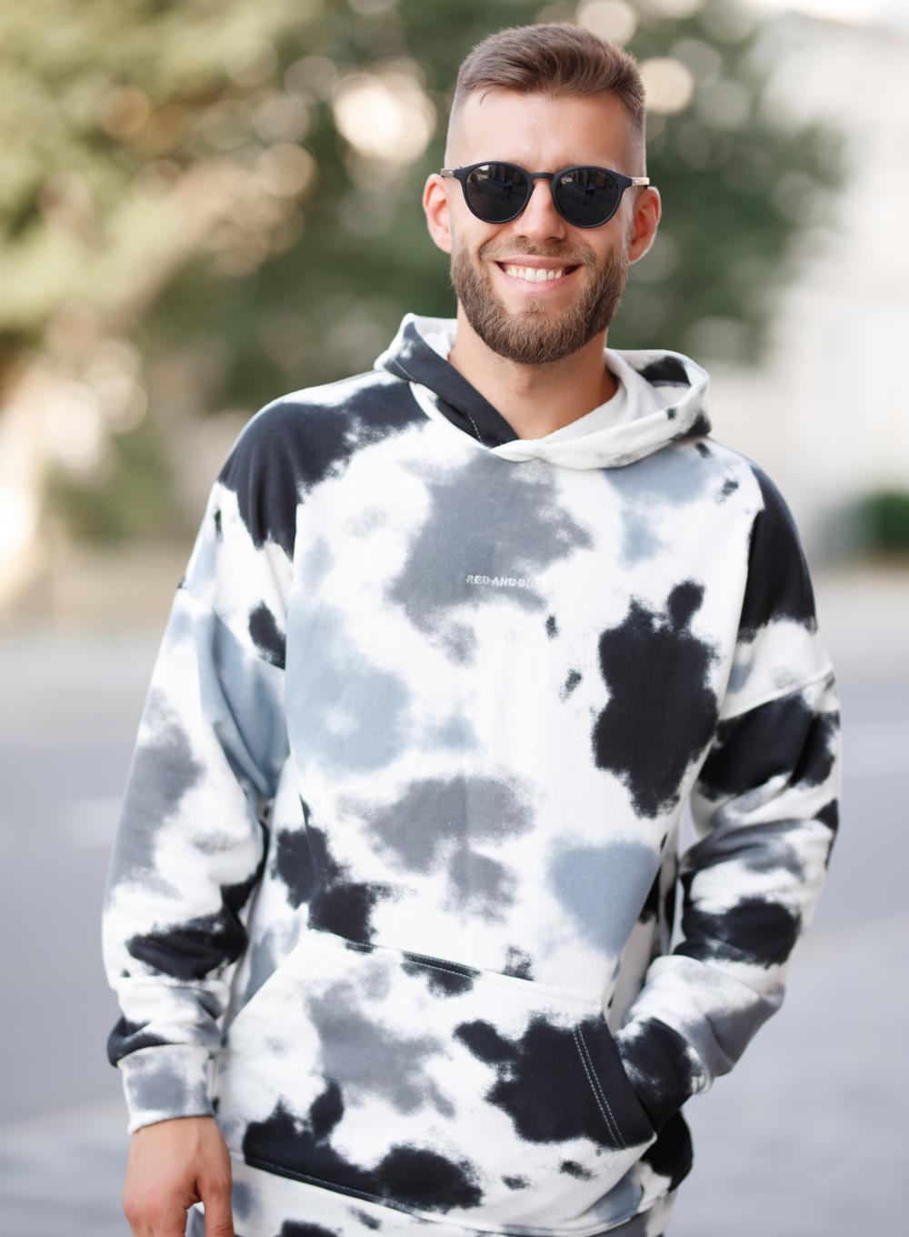 Балахон Oversize French Tie Die
