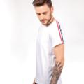 T-shirt Tars Shoulder Fra White