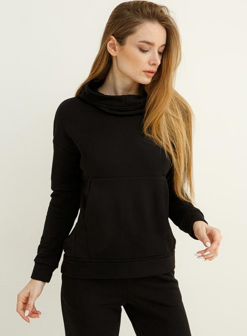 Hoodie Phoenix French Black