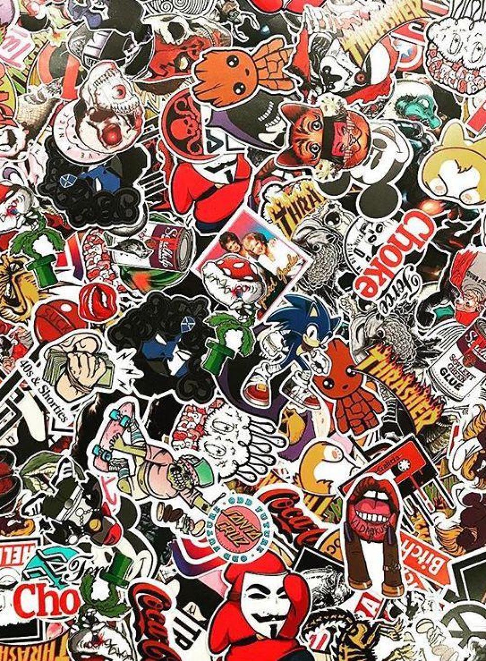 Стікер Kubistickers Multicolor