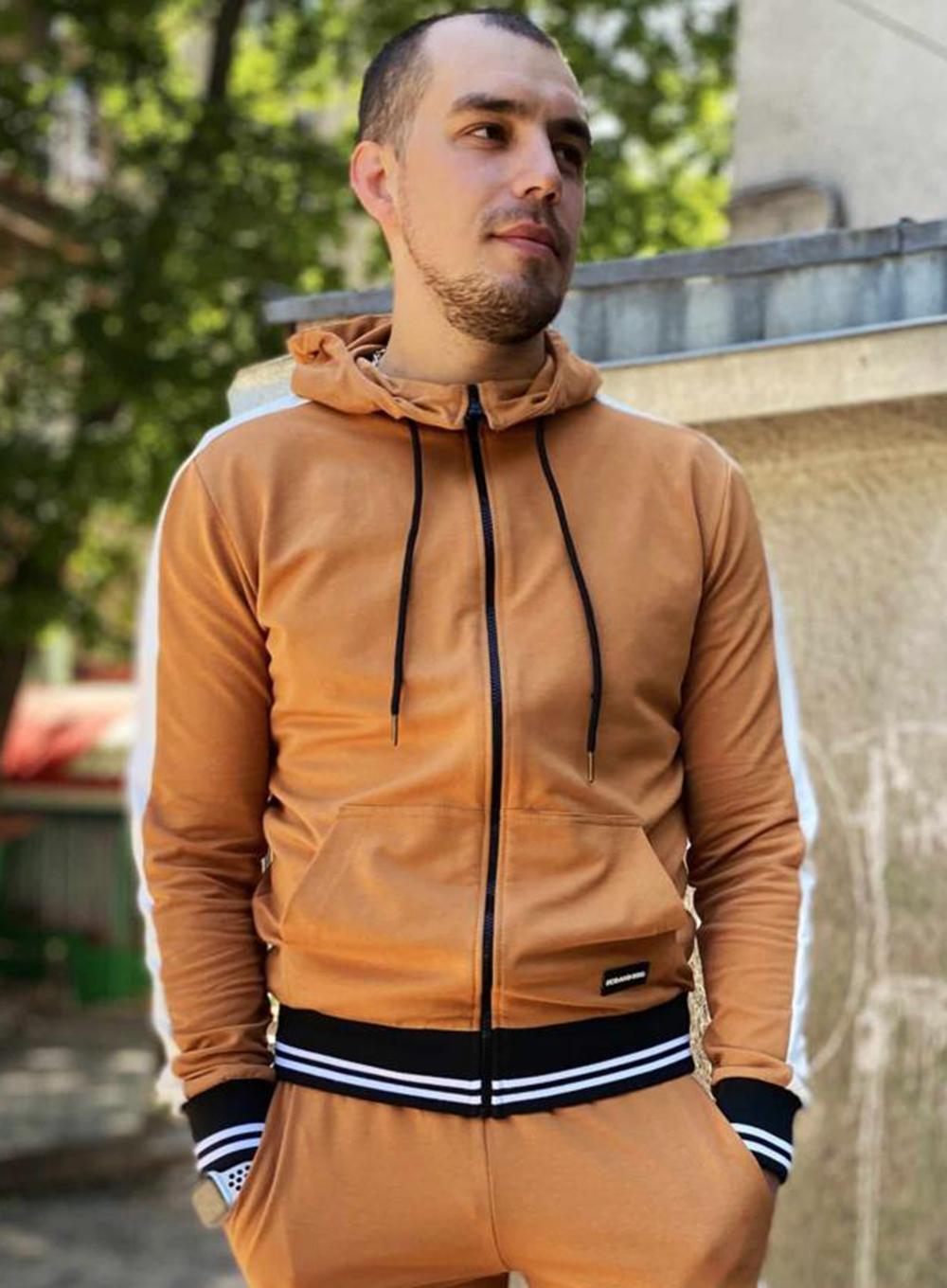 Худи Colombo Stripe Sand