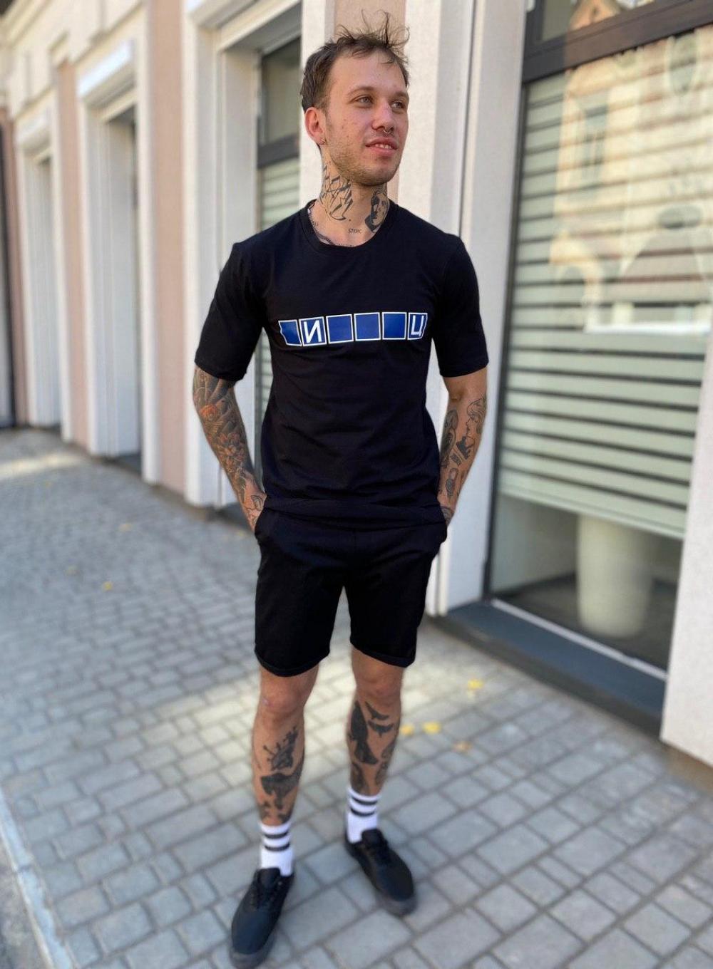 Футболка Long Поле Чудес Black