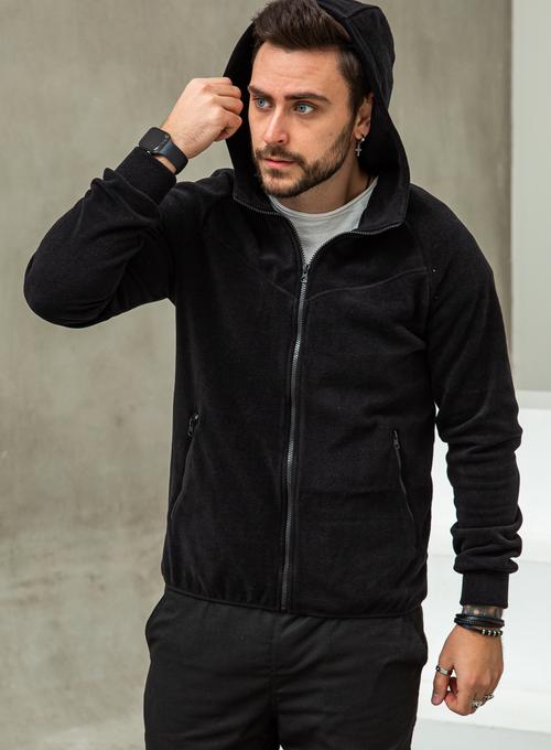 Тепле худі Gazza Fleece Black