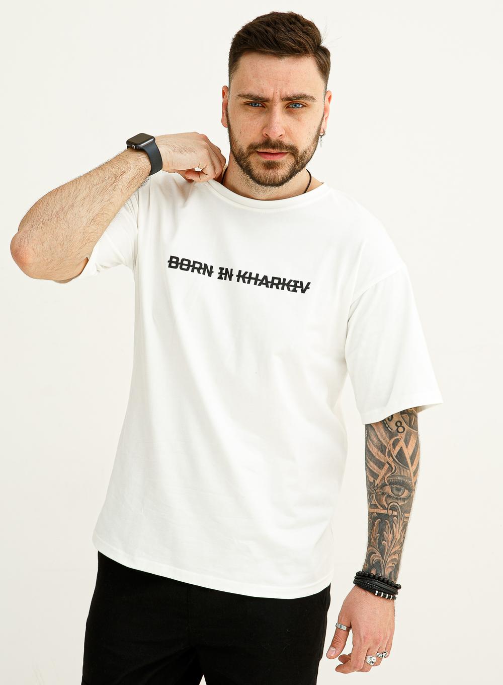T-shirt Oversize Born White
