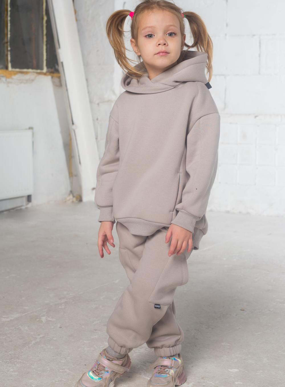 Теплий костюм Rele Light Grey