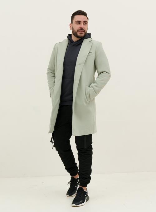 Coat Jacques Light Grey Photo 2
