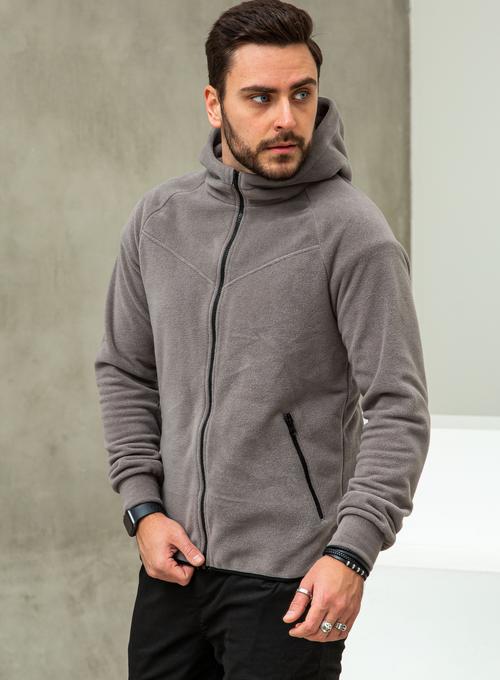 Тепле худі Gazza Fleece Grey
