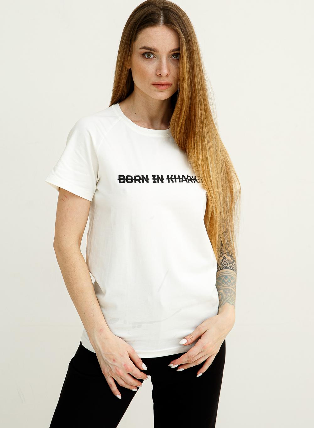T-shirt Sol Born White