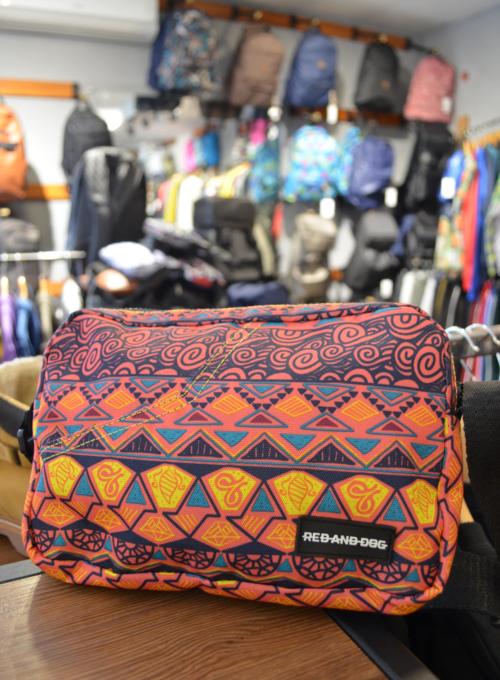 Shoulder bag Newton Ornament Coral