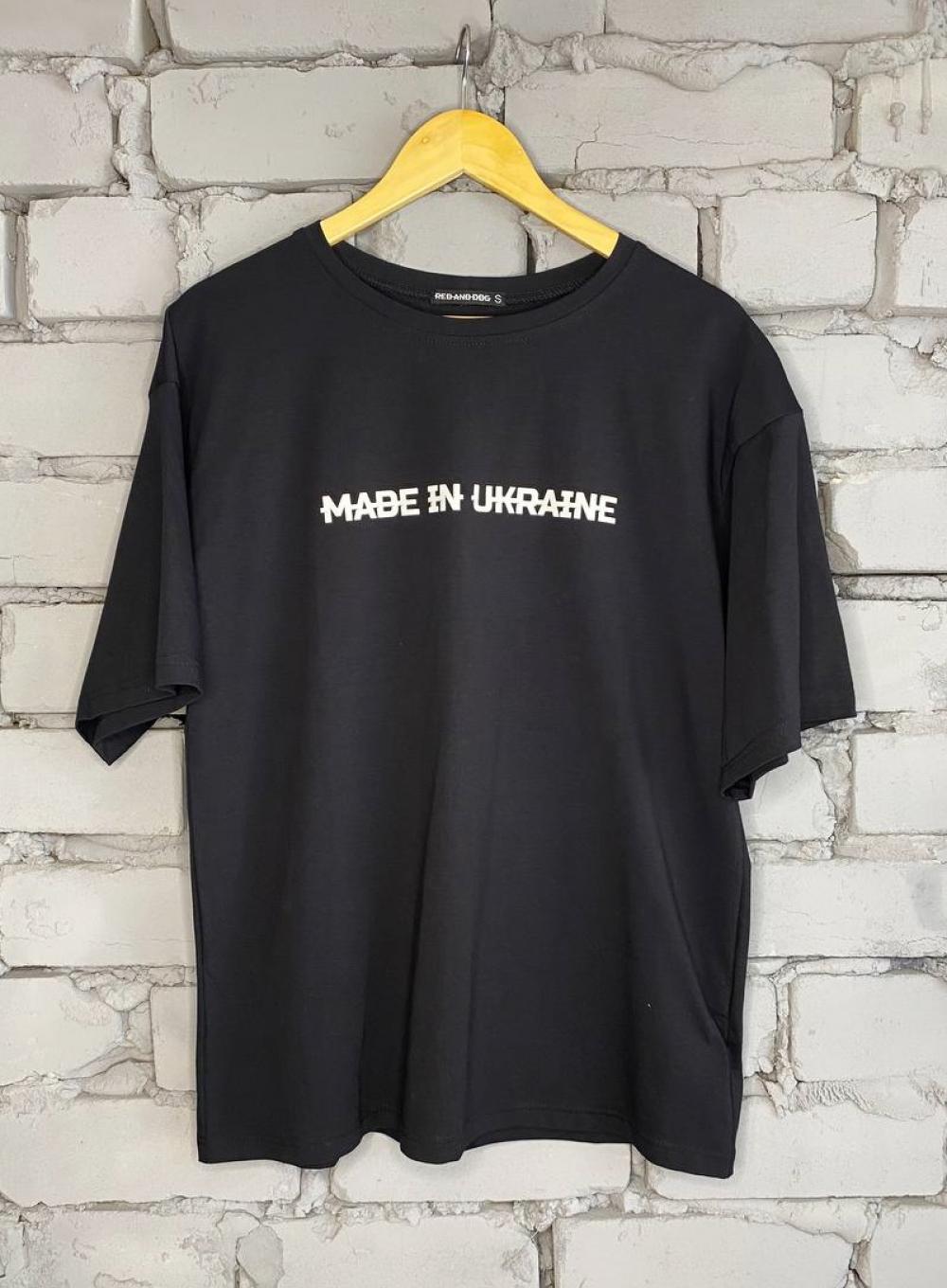 Футболка Oversize Made Black